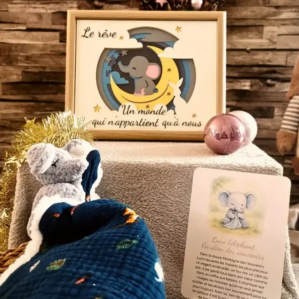 Coffret Naissance - Luno l'Elephant