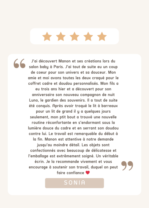 avis-client-cinq-etoiles-coffret-naissance satisfaction client coffret naissance personnalise
