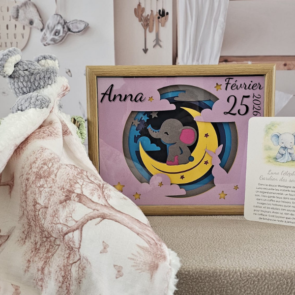 Coffret Naissance Les Exclusifs - Luno l'éléphant