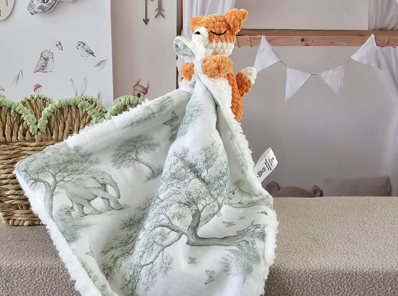 Doudou personnalisé Milo le Renard, Collection Les Exclusifs, Édition Limitée