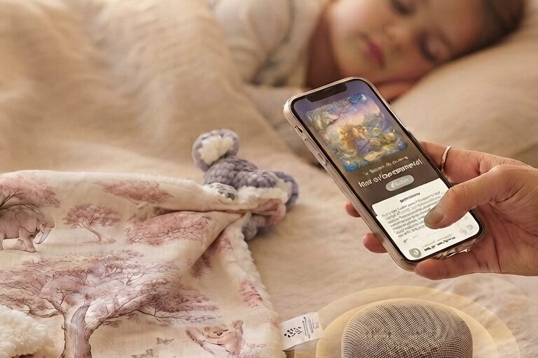 Le rituel du coucher avec le coffret cadeau personnalisé, pour diminuer les écrans auprès des enfants le soir