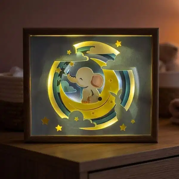 Cadre lumineux Luno personnalisé